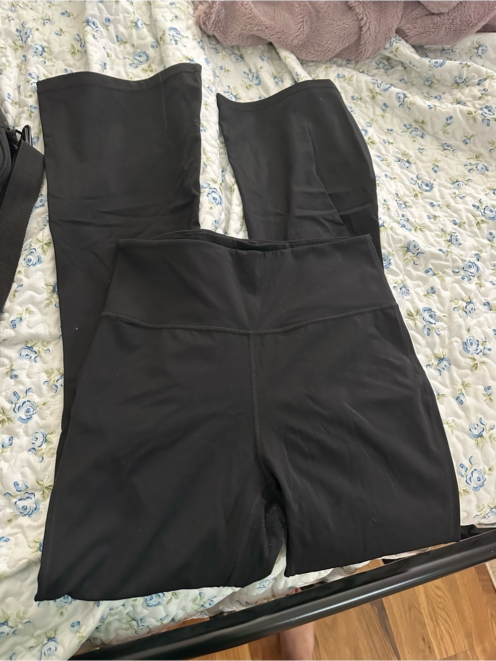 Women's High-Waist Black Yoga Leggings